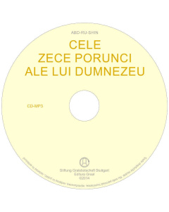 Cele Zece Porunci ale lui Dumnezeu și Tatăl Nostru (CD Audio MP3)
